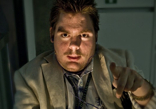 Stephan Tait as Huxley. Photo: Douglas Jones