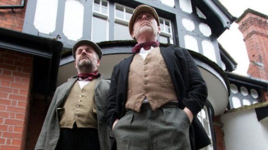 Publicity image for Ragged Trousered Philanthropists from Townsend Theatre Productions