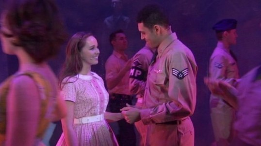 Production shot from Save the Last Dance for Me 2012 tour