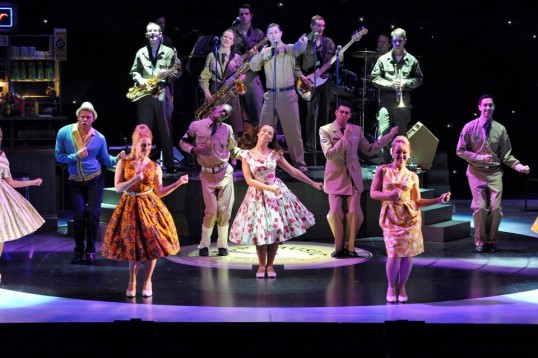 Production shot from the 2012 tour of Save the Last Dance for Me