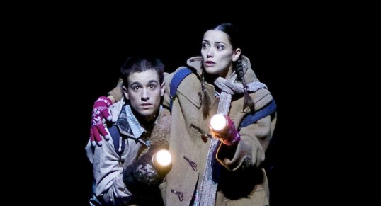 Sophie Martin and Constant Vigier in Christopher Hampson’s Hansel & Gretel. Photograph by Andy Ross