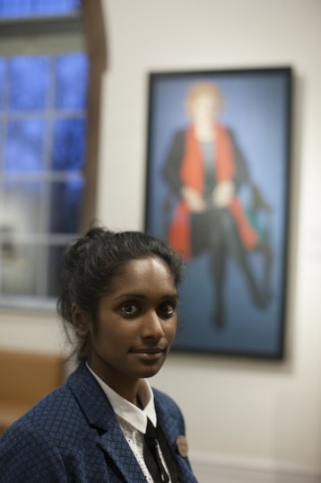 Anneika Rose as Muriel Spark. Photo © Peter Dibdin