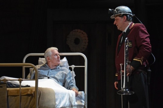 John McArdle (Danny) with Andrew Dunn (Phil) Photo © Nobby Clark