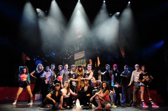 The full cast. Photo © Fame the Musical