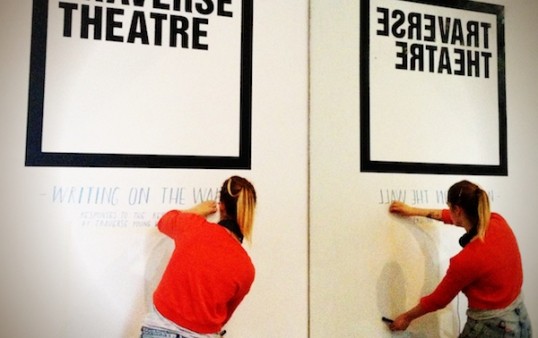 Emma Ahlqvist at work. Photo © Sunniva Ramsay