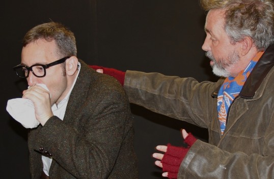 David McCallum and Stuart Mitchell. Photo: Mark Furnivall