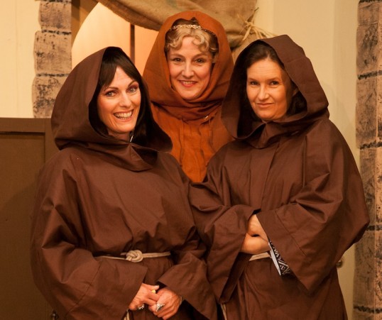 Anne Mackenzie, Mandy Black and Lynn Cameron. Photo Robert Fuller