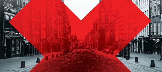 Blood on the High Street. The poster for Eden Gate.