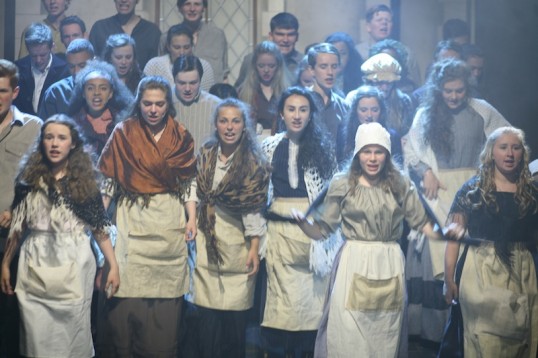 The chorus - Photo credit: Mark Gorman