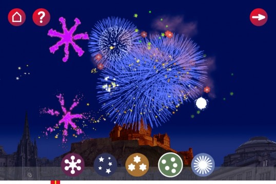 Screen-grab of app in creatioin mode. Photo: Thom Dibdin