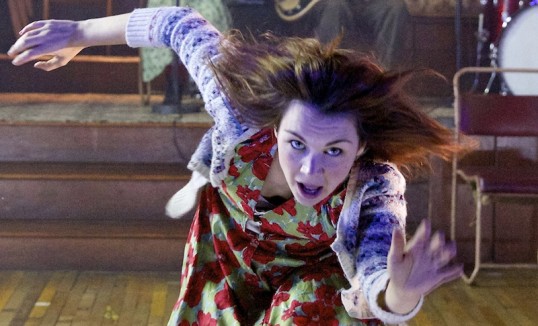 Hannah Donaldson plays Jenny in the NTS production of In Time o' Strife. Photo copyright  Andy Ross.