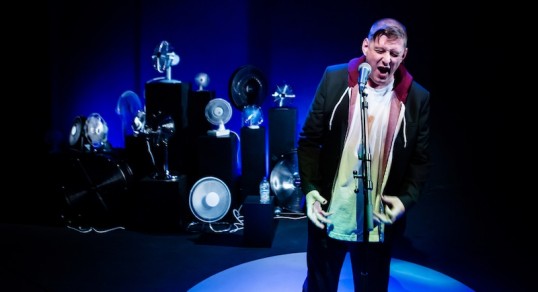 Chris Goode in Men In Cities. Photo: Richard Davenport