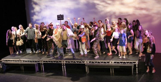 Sunshine on Leith Ensemble. Photo Captivate Theatre