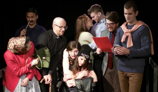 The cast of The Lift. Photo: Lauren McLay