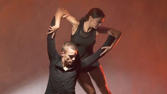 Burning Liam Riddick and Nancy Nerantzi. Photo: Chris Nash