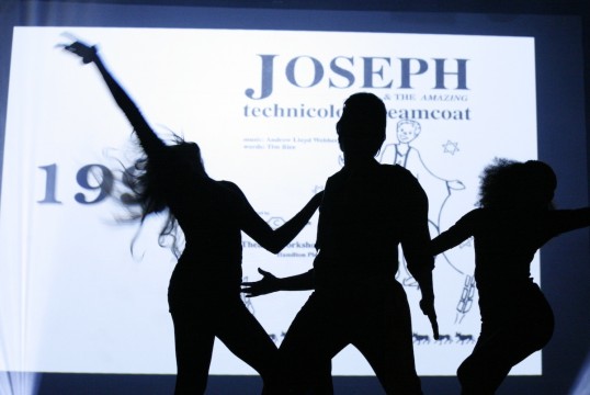 1993 - Joseph silhouette. Photo Mark Gorman