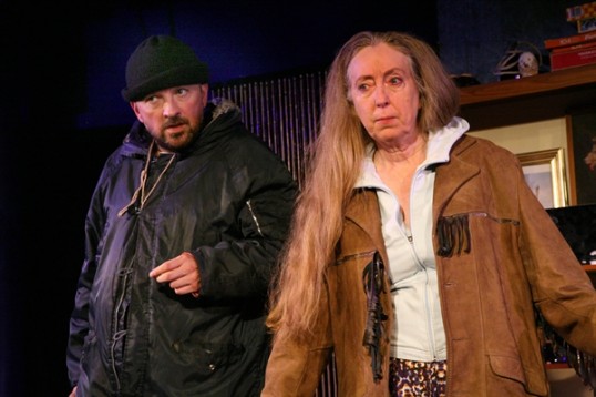 Keith Flemming and Anne Lacey. Photo: Lesley Black