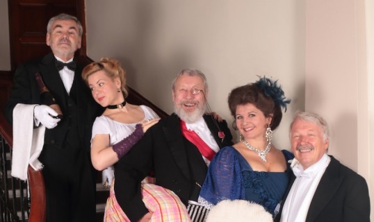 The principal cast. Photo: Ross Main