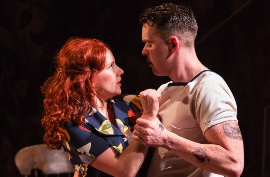 Jessica Hardwick and Martin McCormick. Photo: John Johnston
