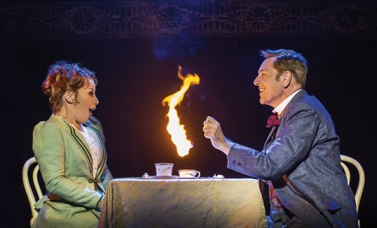 Linzi Hateley and Brian Conley. Photo: Michael Le Poer Trench