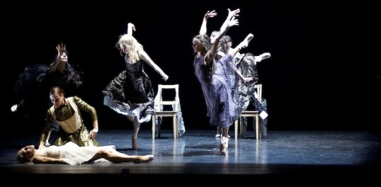 Scottish Ballet dancers in Helen Pickett’s world premiere, The Crucible. Photo: Andy Ross