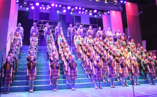 The Finale of Edinburgh Gang Show 2013. Photo: Susan Scott and Michael G Walker