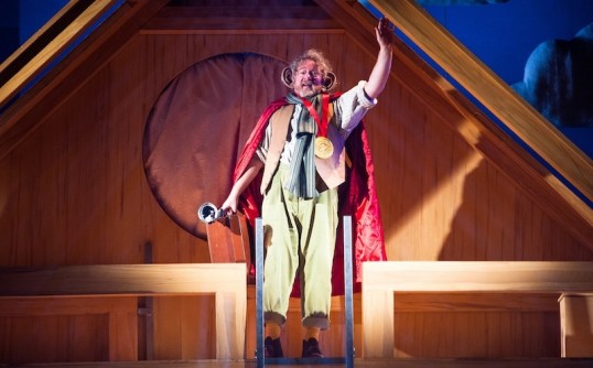 Lewis Howden as The BFG. Photo Tommy Ga-Ken Wan