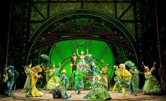 The ensemble in the Emerald City. Photo: Matt Crockett