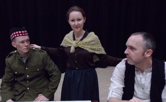 Euan Bennet, Andrea McKenzie and Rob Flett. Photo Liz Hare