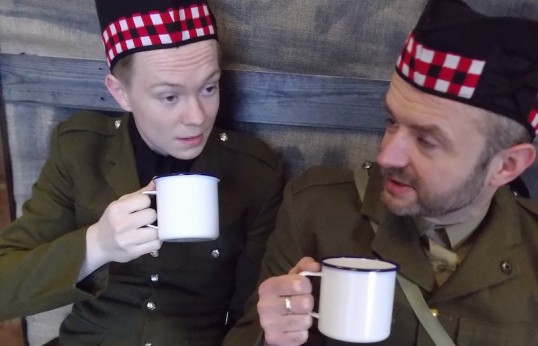 Euan and Rob. Photo Liz Hare