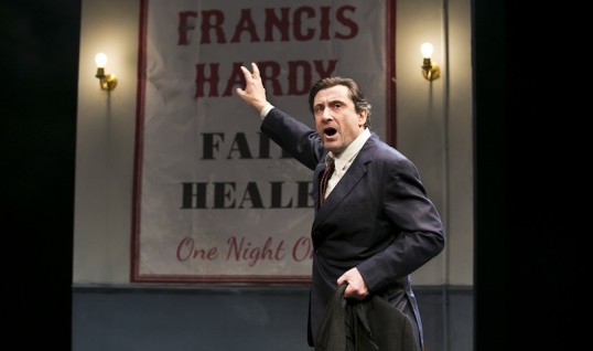 Sean O'Callaghan as Francis Hardy in Faith Healer at the Royal Lyceum Theatre, Edinburg, January 14-February 7, 2015, Edinburgh photo by Eoin Carey