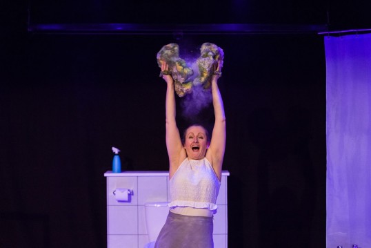 Melanie Jordon in Sanitise 2014. Photo by Rich Dyson Photography
