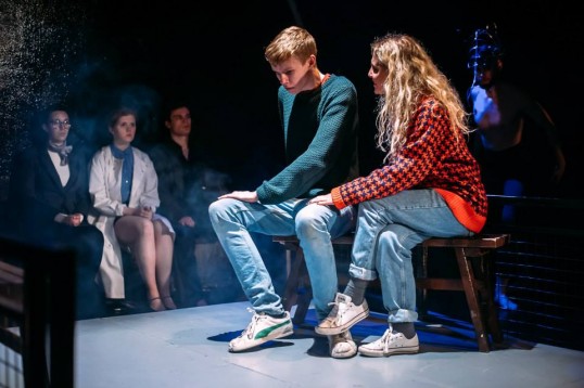 Douglas Clark and Chloe Allen. Photo Mihaela Bodlovic