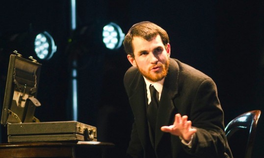 Joe Shaw (Shylock). Photo: Aliza Razell Hoover // Ummatiddle