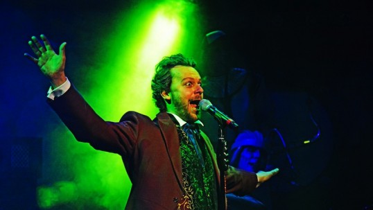 Jonathan Markwood as Prospero in Return to the Forbidden Planet. Photo: Nobby Clark