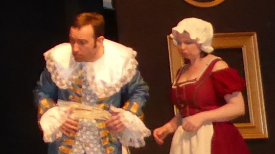 ETA's Tartuffe - David McCallum, Suzie Marshall - Photo: John McLinden