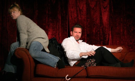 Meg Fraser and Richard Conlon in Fat Alice. Photo: Lesley Black