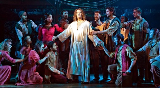 Glenn Carter as Jesus Christ. Photo: Pamela Raith Photography