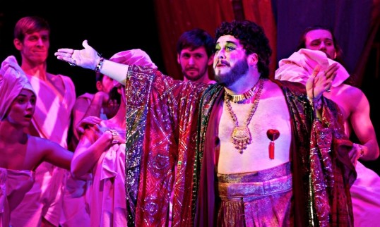 Tom Gilling as Herod. Photo: Pamela Raith Photography