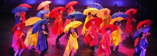 Singing in the Rain. Photo: Andrew Gowland