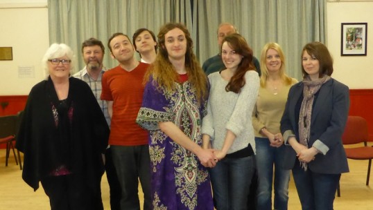 Tartuffe Cast In Rehearsal. Photo: John McLinden