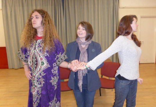 Tartuffe Cast In Rehearsal. Photo: John McLinden