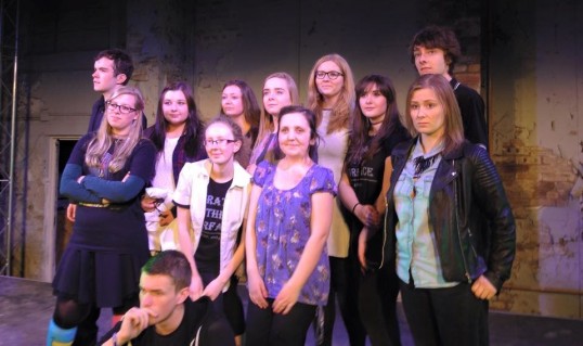 The cast of Mirrors. Photo Scratch the Surface