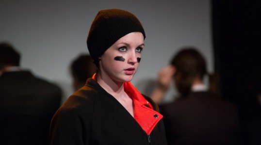 Catie Johnston as Amy "squeaker" Benson. Photo Strange Town