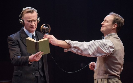 Raymond Coulthard and Jason Donovan. Photo: Hugo Glendinning