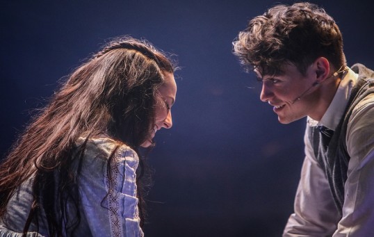 Elly Jay and Thomas Docherty. Photo: Richard Findlay