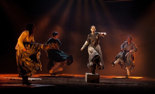 Best design winner: Bondagers at the Lyceum by Sue Glover. Photo : Drew Farrell
