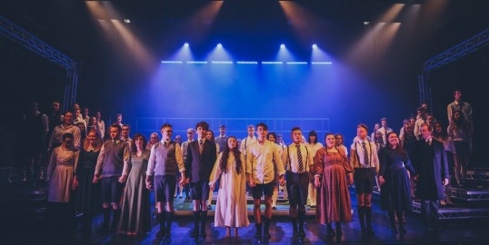 Full cast of Spring Awakening by MGA. Photo Richard Findlay