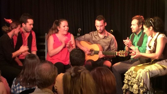 The cast of Alba Flamenca on stage. Photo: Alba Flamenca