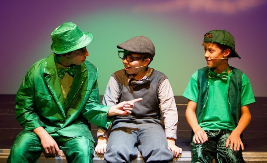 Ugly (Alex Gavin) and the Bullfrogs (Callum and Joshua Grant). Photo Tony 